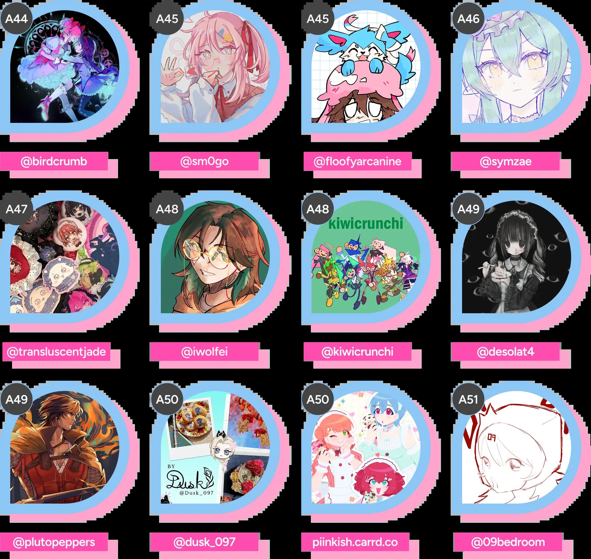 Artist Section A 7th frame