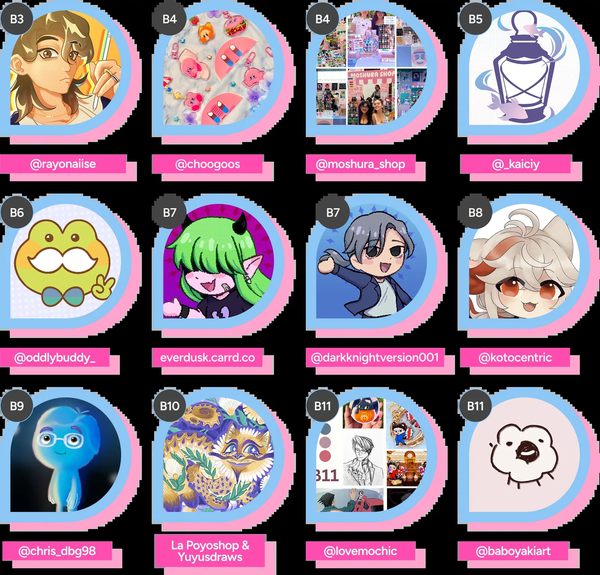 Artist Section B 2nd frame