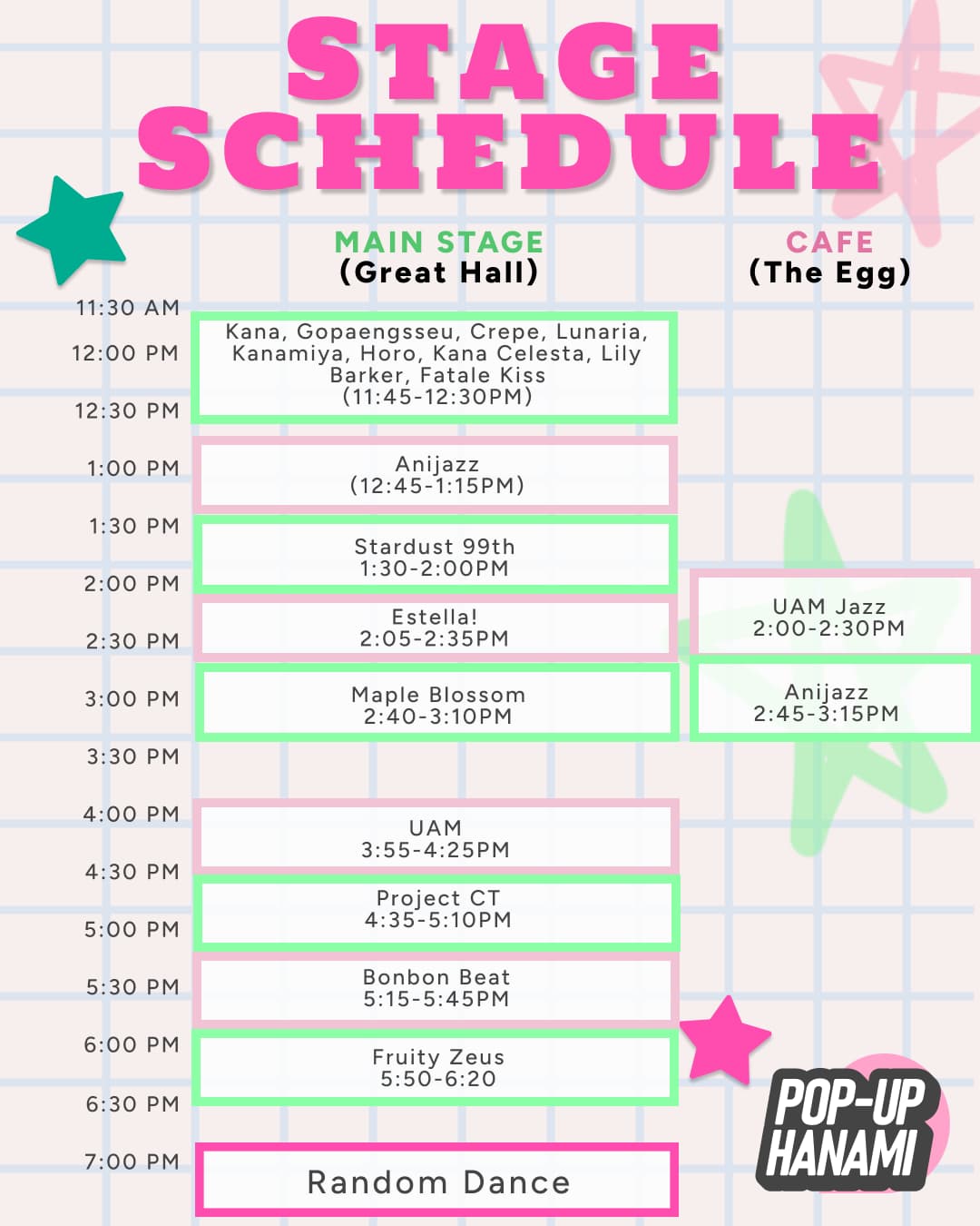 Schedule